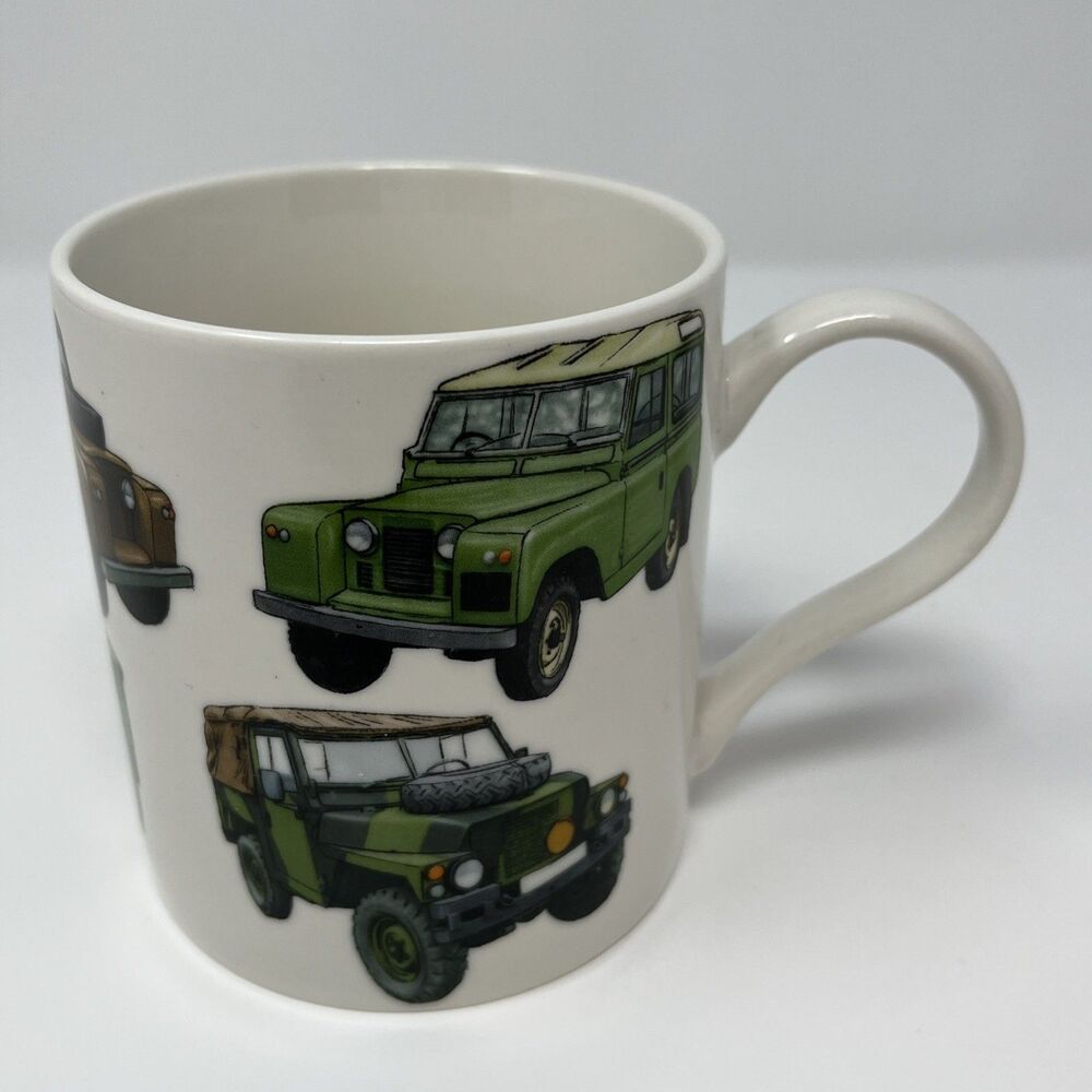 The Leonardo Collection Coffee Mug Cup 4 x 4 Landrover 4x4 Vintage Land Rover - Picture 3 of 6